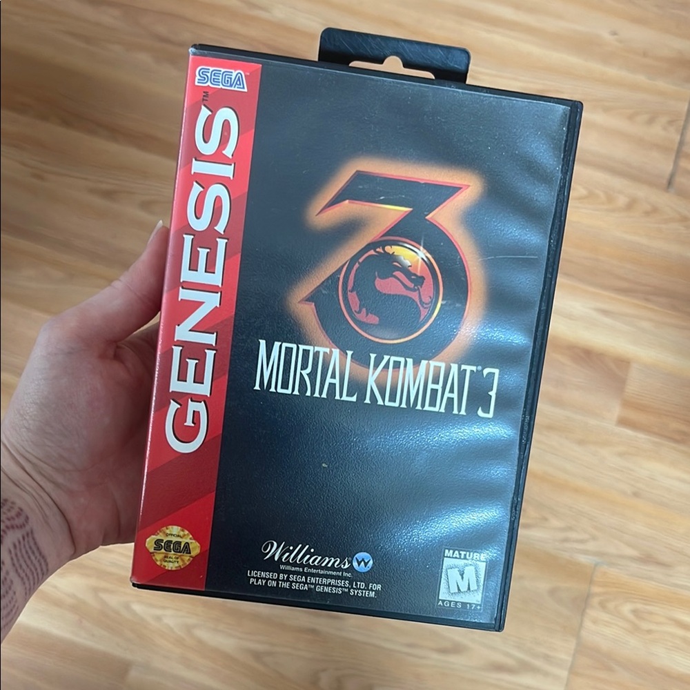 1995 Mortal Kombat 3 for Sega Genesis